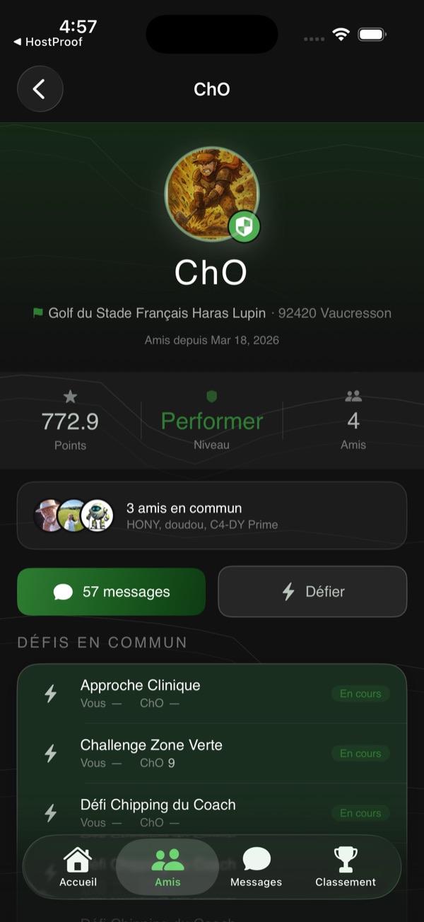 Friend Profile