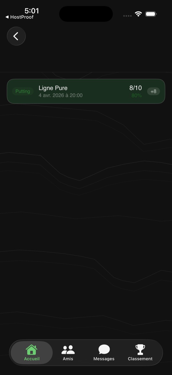 Exercise History